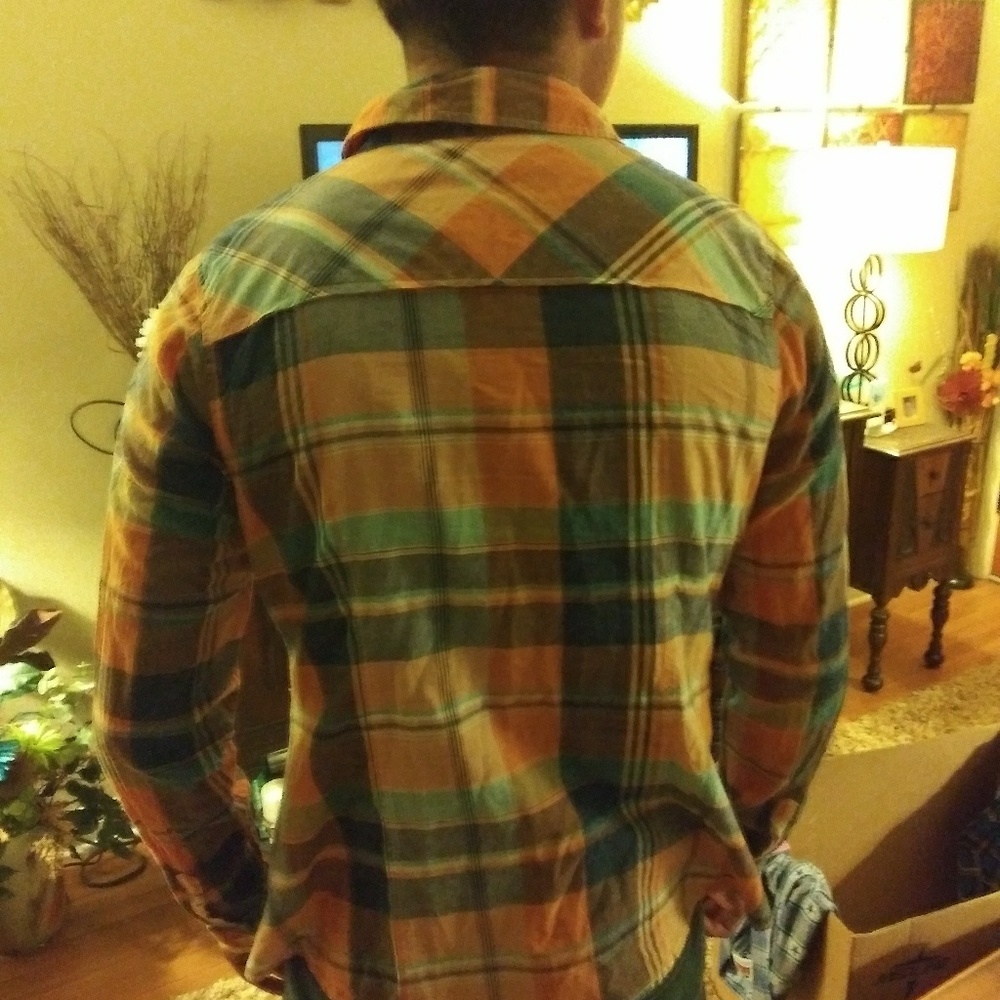 Button down buckle shirt